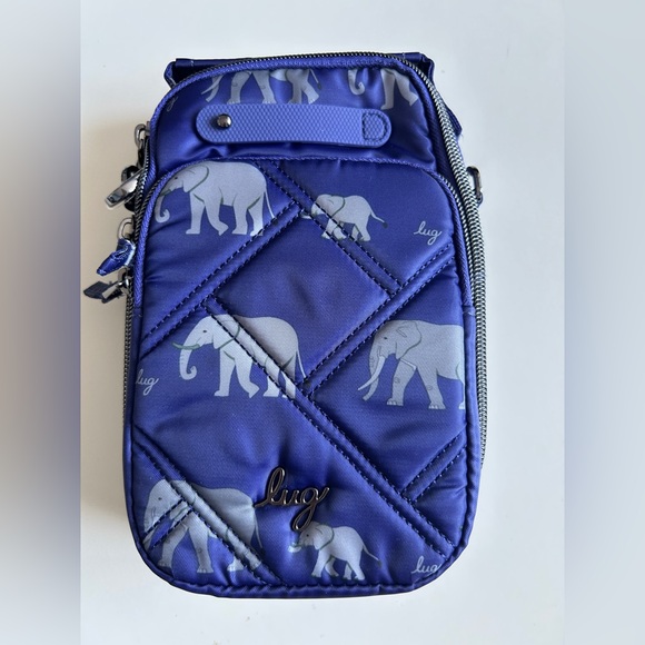 LUG SKEETER MINI BRIDGE ELEPHANT PURPLE NWT - Picture 2 of 8